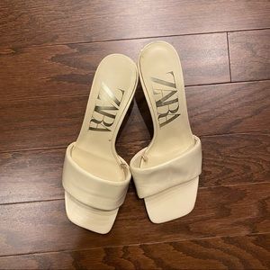 Zara heels sandals